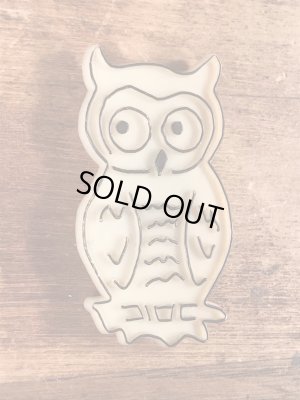 80年代頃のフクロウのビンテージマグネット