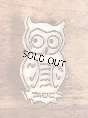 80年代頃のフクロウのビンテージマグネット