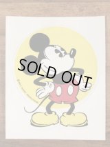 Murray Skoff Enterprises Disney “Mickey Mouse” Sticker　ミッキーマウス　ビンテージ　ステッカー　ディズニー　80年代