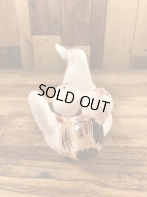 おっぱいが容器になったヌードのヴィンテージソルト&ペッパー