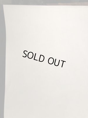 70年代頃のジグザグマンのビンテージポスター