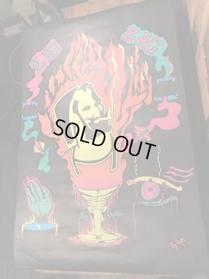 70年代頃のジグザグマンのビンテージポスター