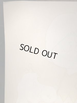 70年代頃のスヌーピーとチャーリーブラウンのパロディーのビンテージポスター