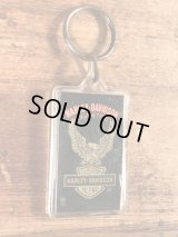 Harley-Davidson Cigarettes Keychain　ハーレーダビッドソン　ビンテージ　キーホルダー　80年代