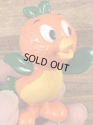 70年代頃のオレンジバードのビンテージPVCフィギュア