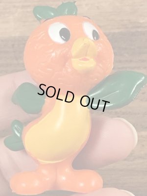 70年代頃のオレンジバードのビンテージPVCフィギュア