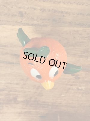 70年代頃のオレンジバードのビンテージPVCフィギュア