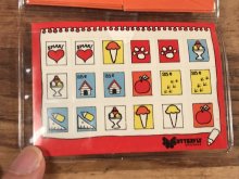 他の写真2: Butterfly Peanuts Snoopy & Woodstock “Ice Cream” Parlour Portfolio　スヌーピー&ウッドストック　ビンテージ　ポートフォリオ　折り鞄　80年代