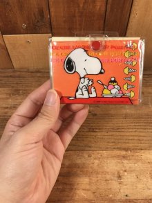 他の写真3: Butterfly Peanuts Snoopy & Woodstock “Ice Cream” Parlour Portfolio　スヌーピー&ウッドストック　ビンテージ　ポートフォリオ　折り鞄　80年代