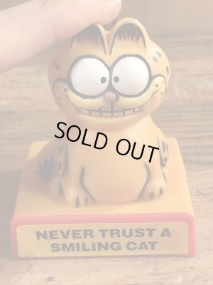 80年代頃のガーフィールドのビンテージメッセージトイ