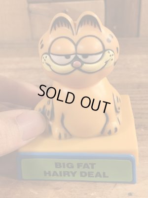 80年代頃のガーフィールドのビンテージプラスチックトイ