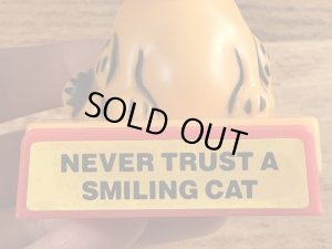 80年代頃のガーフィールドのヴィンテージプッシュトイ