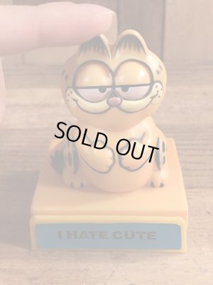 80年代頃のガーフィールドのビンテージプッシュトイ