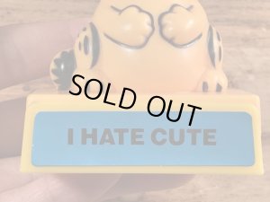 80年代頃のガーフィールドのヴィンテージメッセージトイ