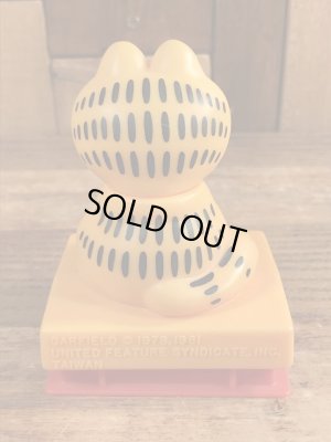 80年代頃のガーフィールドのヴィンテージプッシュトイ