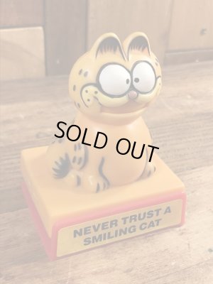 80年代頃のガーフィールドのビンテージメッセージトイ