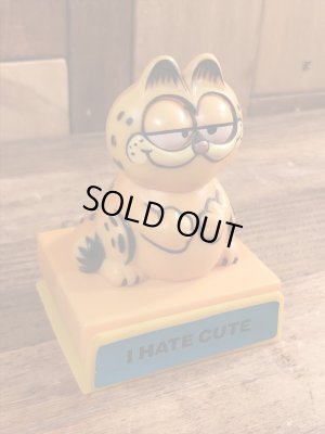 80年代頃のガーフィールドのビンテージプッシュトイ