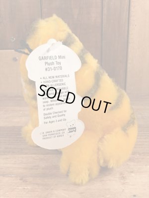 80年代頃のガーフィールドのヴィンテージのぬいぐるみ