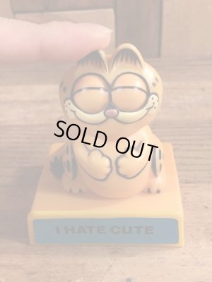 80年代頃のガーフィールドのヴィンテージメッセージトイ