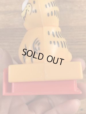 80年代頃のガーフィールドのヴィンテージプッシュトイ