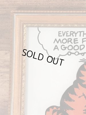 70〜80年代頃のガーフィールドのビンテージ壁掛け