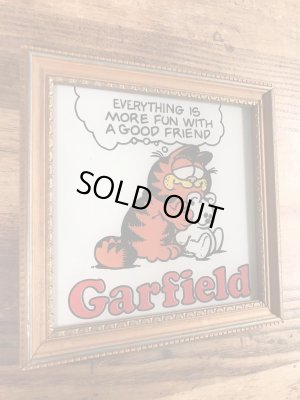 70〜80年代頃のガーフィールドのビンテージ壁掛け