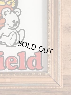 70〜80年代頃のガーフィールドのヴィンテージガラスアート