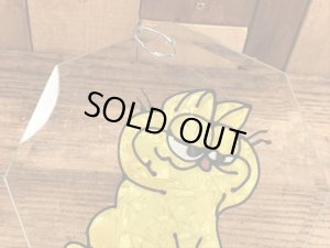 70〜80年代頃のガーフィールドのヴィンテージガラスプレート