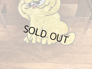 70〜80年代頃のガーフィールドのヴィンテージガラスプレート