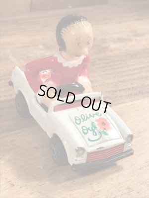 80年代頃のポパイのオリーブのビンテージミニカー