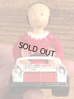 80年代頃のポパイのオリーブのビンテージミニカー