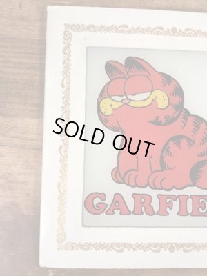 70〜80年代頃のガーフィールドのビンテージガラスプレート