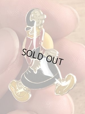 80年代頃のポパイのオリーブのヴィンテージピンズ