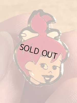 80年代頃のフリントストーンのペブルスのビンテージピンズ