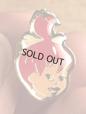 80年代頃のフリントストーンのペブルスのビンテージピンズ