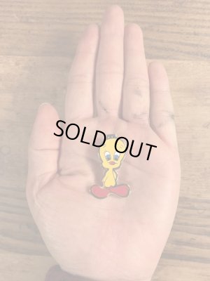 80年代〜頃のルーニーテューンズのトゥイーティーのヴィンテージピンズ