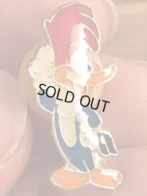 80年代頃のウッディーウッドペッカーのヴィンテージピンズ