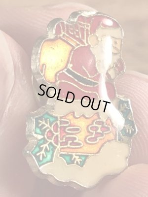 80年代頃のサンタクロースのヴィンテージピン