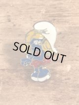 Smurfette Enamel Pins　スマーフェット　ビンテージ　ピンバッジ　スマーフ　ピンズ　80年代