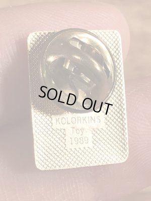 80年代頃のClickのエナメル加工のビンテージピンバッジ