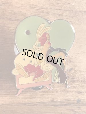 80年代頃のロジャーラビットのビンテージピンバッジ