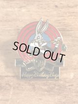 Looney Tunes Bugs Bunny “50 Happy Birthday Bugs” Pins　バッグスバニー　ビンテージ　ピンバッジ　ルーニーテューンズ　ピンズ　80年代