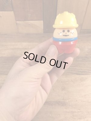 赤ボトムの作業員のリトルタイクスのヴィンテージのトドルトッツ