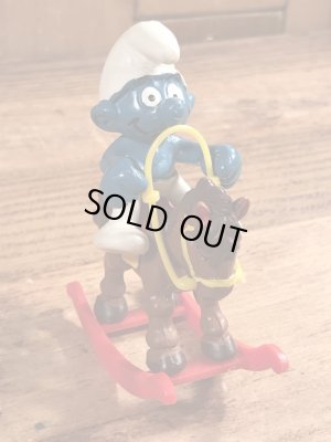 80年代頃のスーパースマーフのビンテージPVCフィギュア