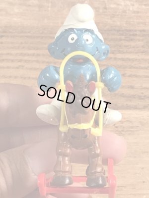 80年代頃のスーパースマーフのビンテージPVCフィギュア