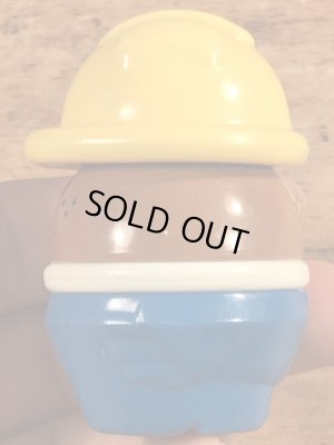 黒人の作業員のリトルタイクスのトドルトッツのヴィンテージトイ