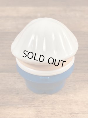 80年代頃のリトルタイクス社製の白髪の先生のヴィンテージトドルトッツ