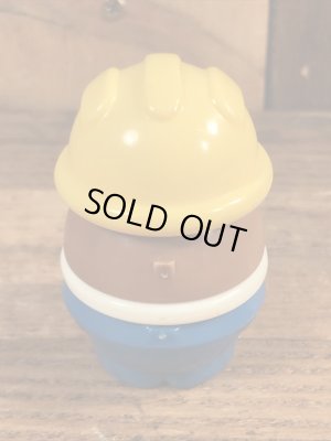 黒人の作業員のリトルタイクスのトドルトッツのヴィンテージトイ