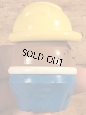 黒人の作業員のリトルタイクスのトドルトッツのヴィンテージトイ