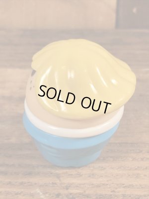 80年代頃のリトルタイクスのおかっぱの水色ボトムの女の子のヴィンテージトドルトッツ